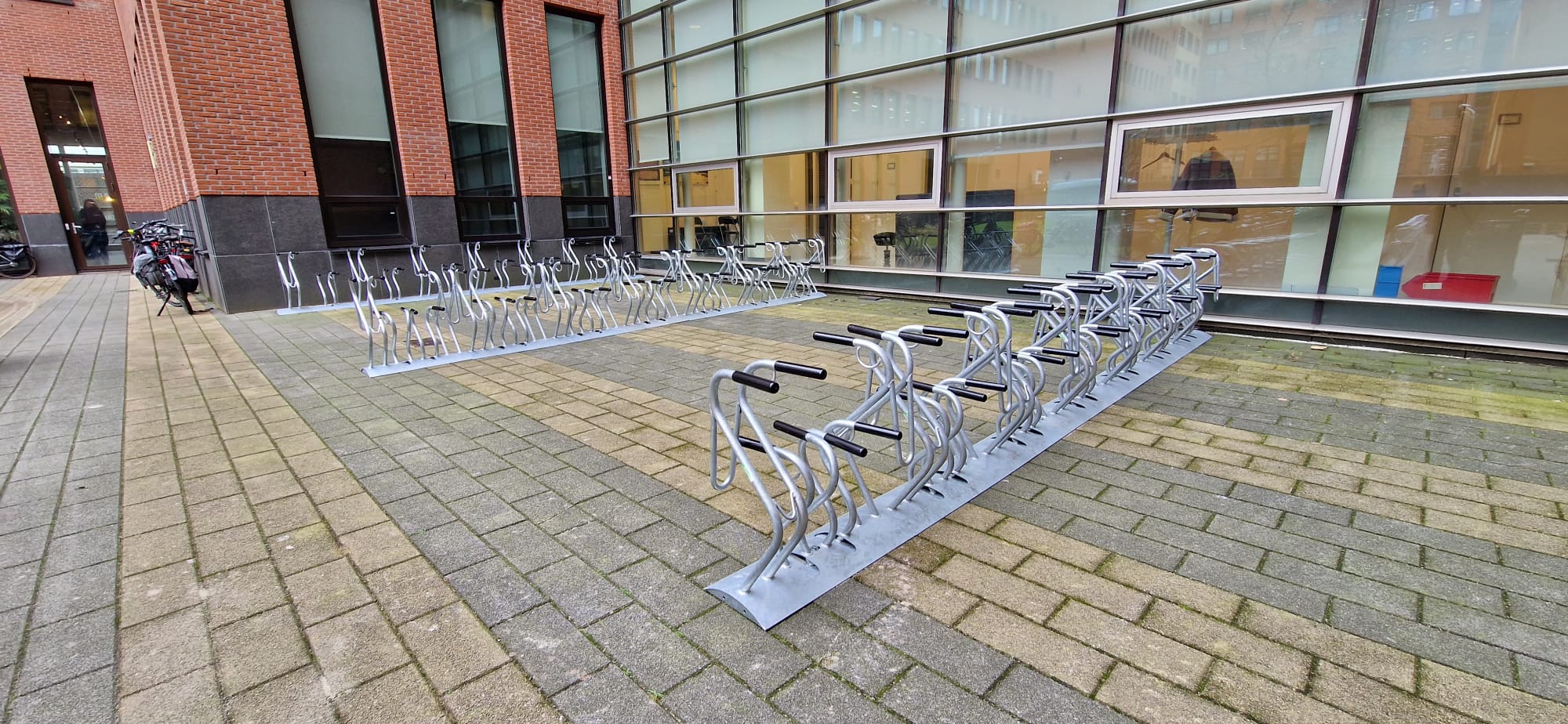 Cobra light fietsenrekken Klaver Fietsparkeren