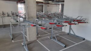 2ParkUp - Klaver Fietsparkeren - dubbellaags fietsenrekken - fietsenrek boven elkaar laten plaatsen